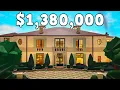I Built the NEW 1 3M Prebuilt MANSION in Bloxburg