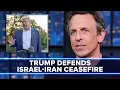 Download Lagu Trump Takes to Truth Social to Defend Ceasefire Between Iran and Israel