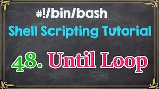 Until Loop Shell Scripting Tutorial for Beginners