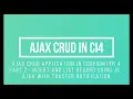 Part-2 Insert and List Record Ajax CRUD in CodeIgniter 4