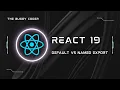 Default Export vs Named Export Explained with Examples