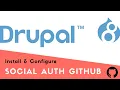 Install and Configure Social Auth GitHub on a Drupal Website
