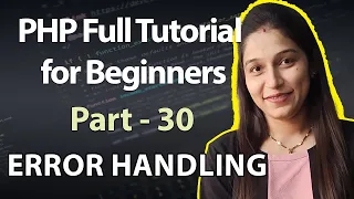 Error Handling in PHP PHP Tutorial for Beginners PHP Tutorial in Hindi