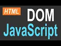 HTML DOM and JavaScript Tutorial Easy Guide for Beginners