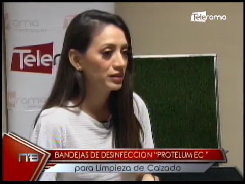 Bandejas de desinfección Protelum Ec para limpieza de calzado