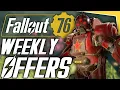 Fallout 76 - New Weekly Offers For The Atomic Shop August 2nd