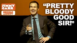 The Heckle That Made Jimmy Laugh! | Jimmy Carr Vs Hecklers | Jimmy Carr