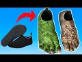 Easy MONSTER Feet for Your Costume