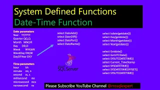 datetime function sql date getdate sql sql current date dateadd datediff datepart sql