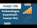 Belajar Data Science Maplotlib Visualisasi Scatter Plot Perbandingan Kuantitatif 1