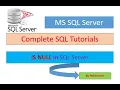 Part 25 IS NULL IS NOT NULL in SQL Server For Beginners SQL Tutorial