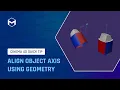 104 Align Object Axis Using Geometry in Cinema 4D