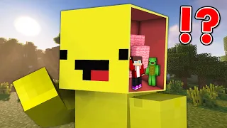 JJ and Mikey WENT INSIDE Friends Bodies and SAW EVERYTHING in Minecraft