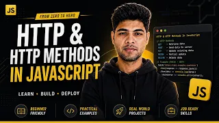 HTTP HTTP Methods Explained GET POST PUT PATCH DELETE JavaScript Tutorial