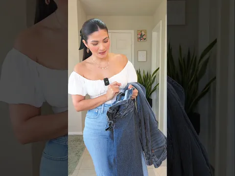 probandome mis jeans con 3 meses posparto, será que ya me quedan?