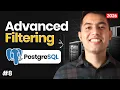 Advanced Filtering in PostgreSQL IN BETWEEN LIKE ILIKE Operators Explained with Queries