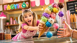 MAJDNEM KIRÚGTAK!😱 FAGYIÁRUS VOLTAM...🍦 #24hours