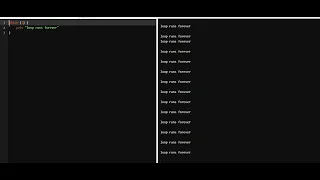 Tool Command Language Infinite Loop