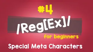 Special meta characters Regular Expressions - Quick programming tutorial
