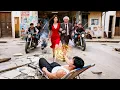 Download Lagu Gang mocked fleeing female CEO for hiding in a shabby diner, unaware casual was a top fighter MP3