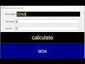 Numerical Base Converter In Python With Source Code Source Code Projects
