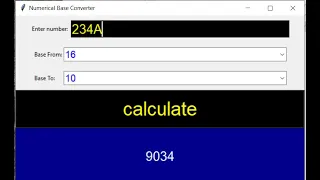 Numerical Base Converter In Python With Source Code Source Code Projects