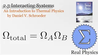 2 3 Interacting Systems Thermal Physics Schroeder