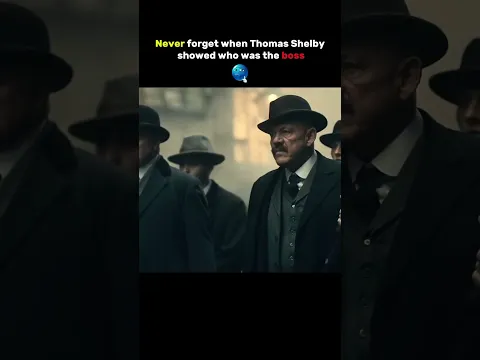 Never Forget When Tommy Shelby Showed Who Is The Boss 🔥