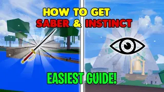 EASY Guide for Saber and Instinct in Blox Fruits