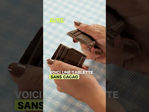 Cette tablette sans cacao est fabriquée en Belgique ! 🍫 #shorts