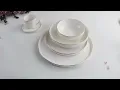 white gold dinner set
