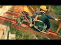China Zhangjiajie glass bridge construction process