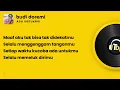 BUDI DOREMI - ADA UNTUKMU || LIRIK