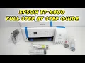 Epson ET-4800 Full Step by Step User Guide