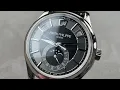 Patek Philippe Annual Calendar Moonphase 5205G-010 - Hands-On Review and Features Overview