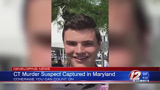 College student wanted in 2 Connecticut slayings captured