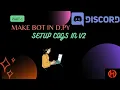 How to Make Bot And Setup Cogs In v2 Discord py