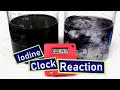 Iodine Clock Reaction Explained Chemistry