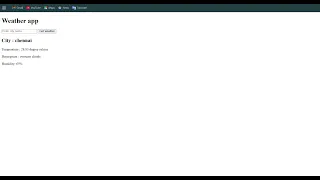 Build a Simple Weather App with Django Python Web Development for Beginners