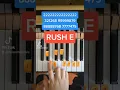 Easiest RUSH E Piano Tutorial Ever