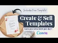 How To Create Editable Templates Using Canva - Earn 100 Per Day in Passive Income