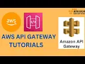 AWS API Gateway Tutorial How to Create REST API With API Gateway AWS Training