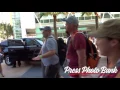 Abigail Spencer walking arround at San Diego Comic Con in San Diego