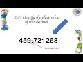 Math trick - Decimal Place Value