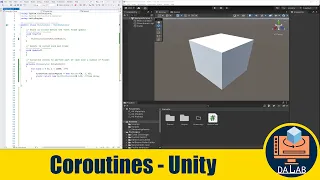Unity Coroutines Simply Explained - How to Run Part of a Code Over a Period of Time