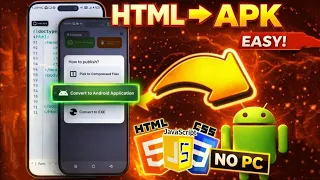 How to Convert HTML to APK Convert Website to Android app