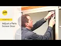 Proper Patio Screen Door Operation