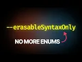 TypeScript shipped a flag to disable enums