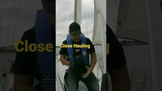 Catalina 30 Close Hauiling Sailing #shorts