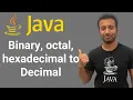 Java Bangla Tutorials 95 Binary octal hexadecimal to Decimal